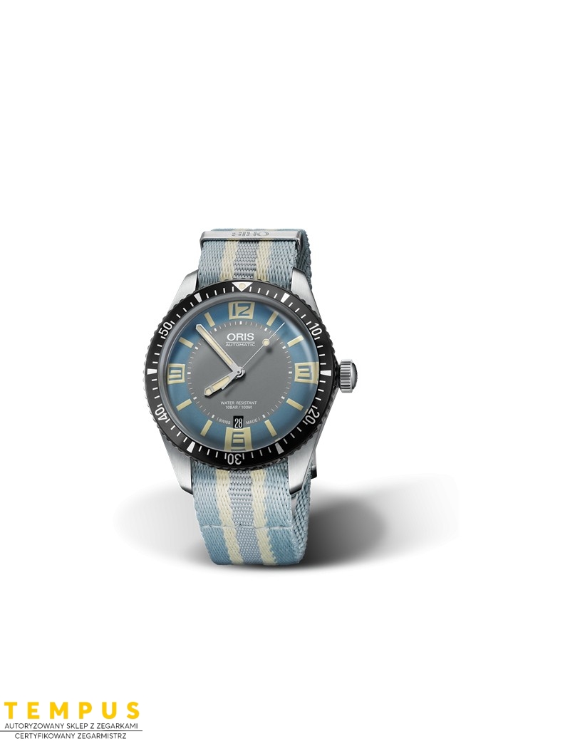 Zegarek sportowy męski Oris Divers Sixty-Five 01 733 7707 4065-07 5 20 28Fc - Zegarki ORIS Zegarek sportowy męski Oris Divers Sixty-Five 01 733 7707 4065-07 5 20 28Fc - Zegarki ORIS