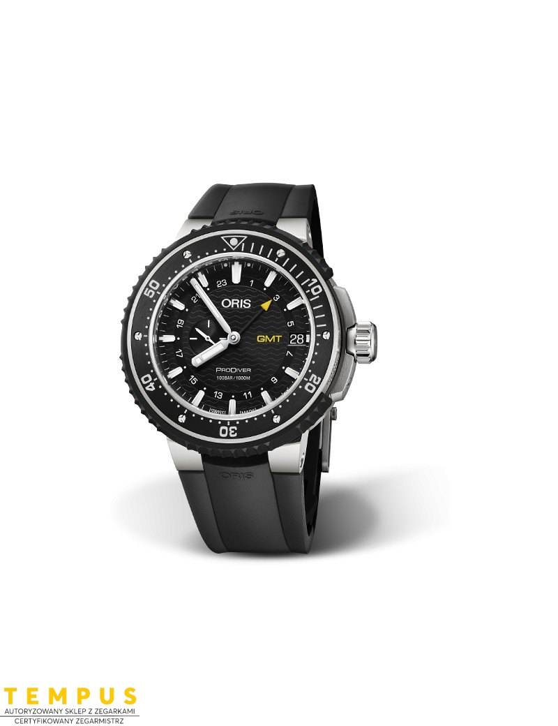 Zegarek męski Oris Prodiver Gmt 01 748 7748 7154-07 4 26 74Teb - Zegarki ORIS Zegarek męski Oris Prodiver Gmt 01 748 7748 7154-07 4 26 74Teb - Zegarki ORIS