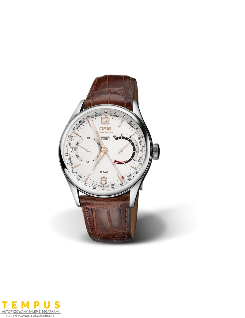 Zegarek klasyczny, elegancki męski Oris Artelier Calibre 113 01 113 7738 4031-Set 1 23 83Fc - Zegarki ORIS Zegarek klasyczny, elegancki męski Oris Artelier Calibre 113 01 113 7738 4031-Set 1 23 83Fc - Zegarki ORIS