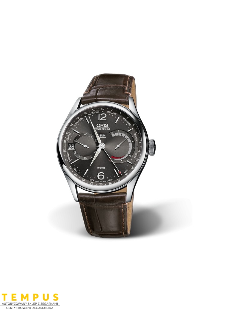 Zegarek klasyczny, elegancki męski Oris Artelier Calibre 113 01 113 7738 4063-Set 1 23 73Fc - Zegarki ORIS