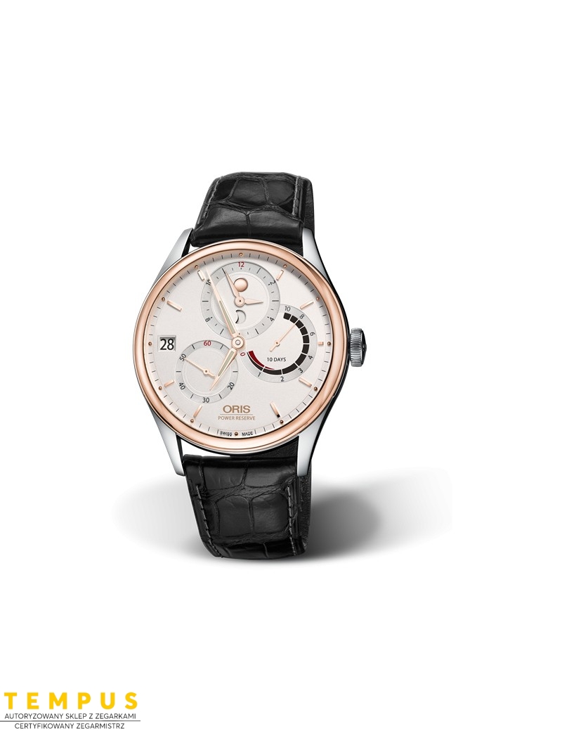 Zegarek klasyczny, elegancki męski Oris Artelier Calibre 112 01 112 7726 6351-Set 1 23 72Fc - Zegarki ORIS Zegarek klasyczny, elegancki męski Oris Artelier Calibre 112 01 112 7726 6351-Set 1 23 72Fc - Zegarki ORIS