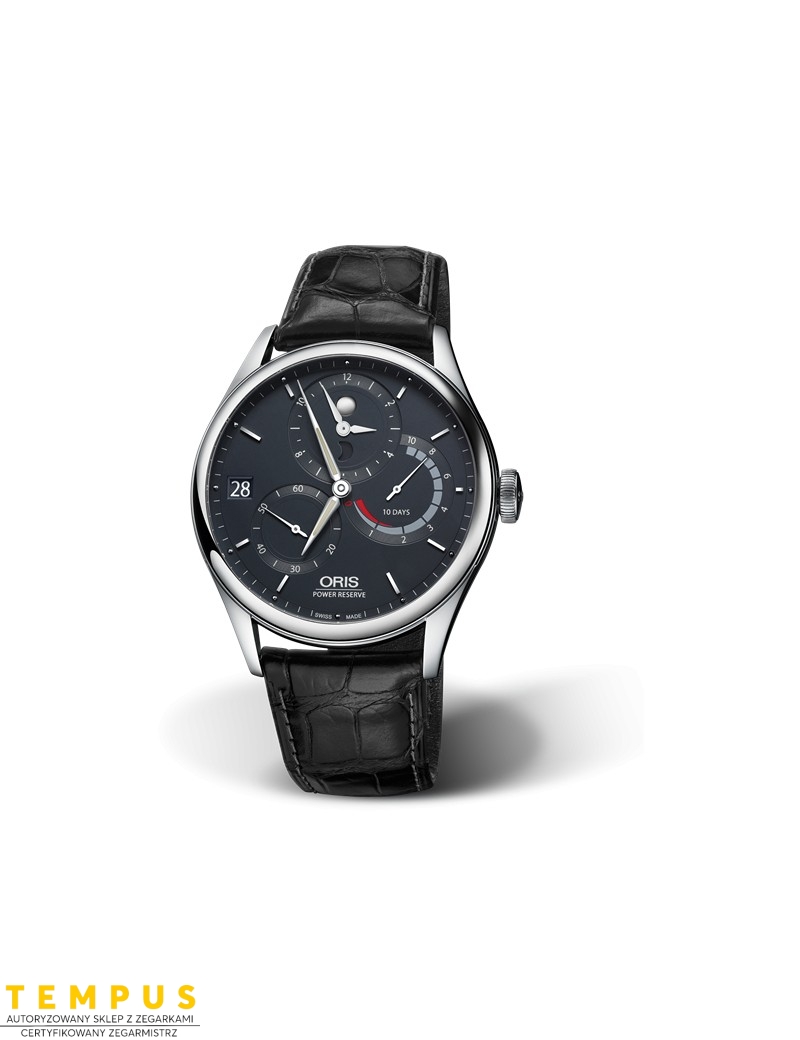 Zegarek klasyczny, elegancki męski Oris Artelier Calibre 112 01 112 7726 4055-Set 1 23 72Fc - Zegarki ORIS