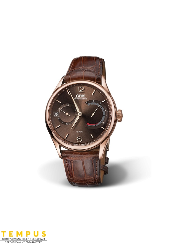 Zegarek klasyczny, elegancki męski Oris Artelier Calibre 01 111 7700 6062-Set 1 23 86 - Zegarki ORIS Zegarek klasyczny, elegancki męski Oris Artelier Calibre 01 111 7700 6062-Set 1 23 86 - Zegarki ORIS