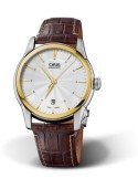 Zegarek klasyczny męski Oris Artelier Date 01 733 7670 4351-07 1 21 73Fc - Zegarki ORIS