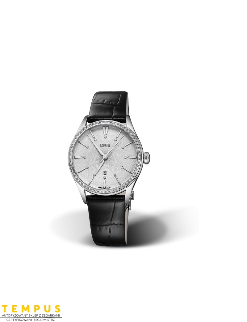 Zegarek damski Oris Artelier Date Diamonds 01 561 7724 4951-07 5 17 64Fc - Zegarki ORIS Zegarek damski Oris Artelier Date Diamonds 01 561 7724 4951-07 5 17 64Fc - Zegarki ORIS