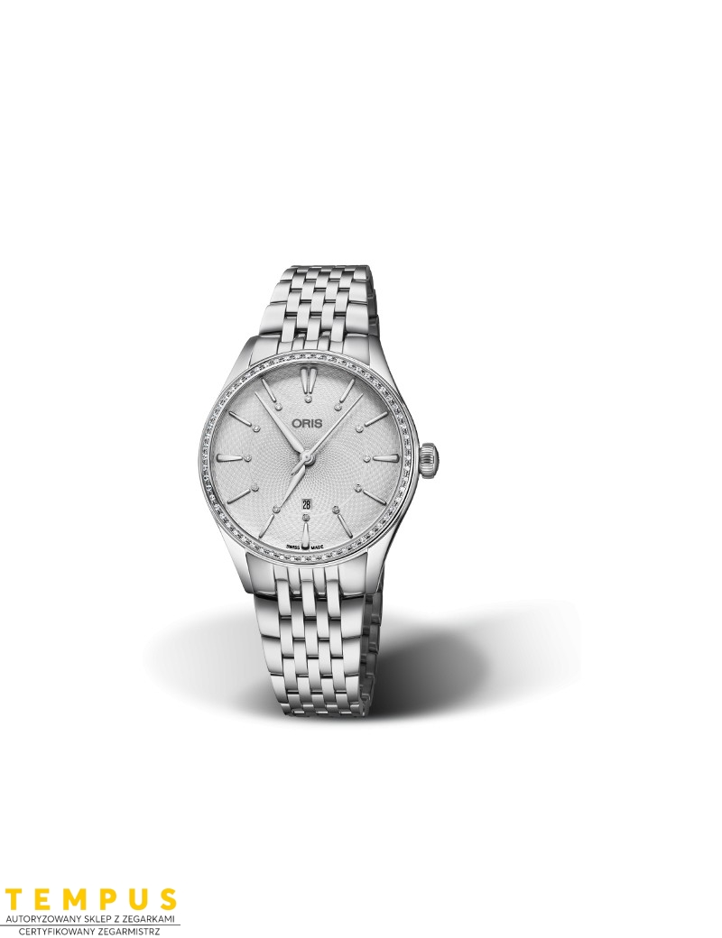 Zegarek damski Oris Artelier Date Diamonds 01 561 7724 4951-07 8 17 79 - Zegarki ORIS Zegarek damski Oris Artelier Date Diamonds 01 561 7724 4951-07 8 17 79 - Zegarki ORIS