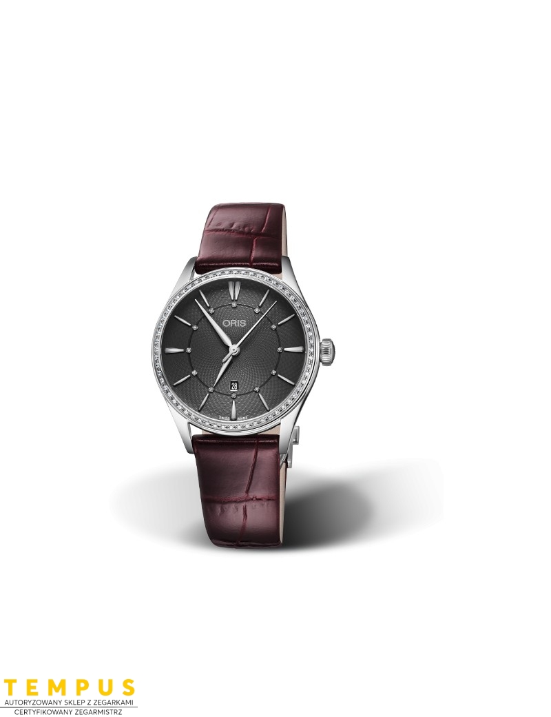 Zegarek damski Oris Artelier Date Diamonds 01 561 7724 4953-07 5 17 63Fc - Zegarki ORIS Zegarek damski Oris Artelier Date Diamonds 01 561 7724 4953-07 5 17 63Fc - Zegarki ORIS