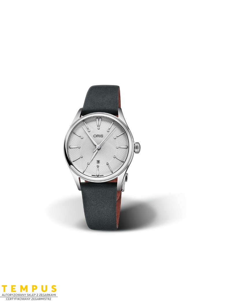 Zegarek damski Oris Artelier Date Diamonds 01 561 7724 4051-07 5 17 34Fc - Zegarki ORIS
