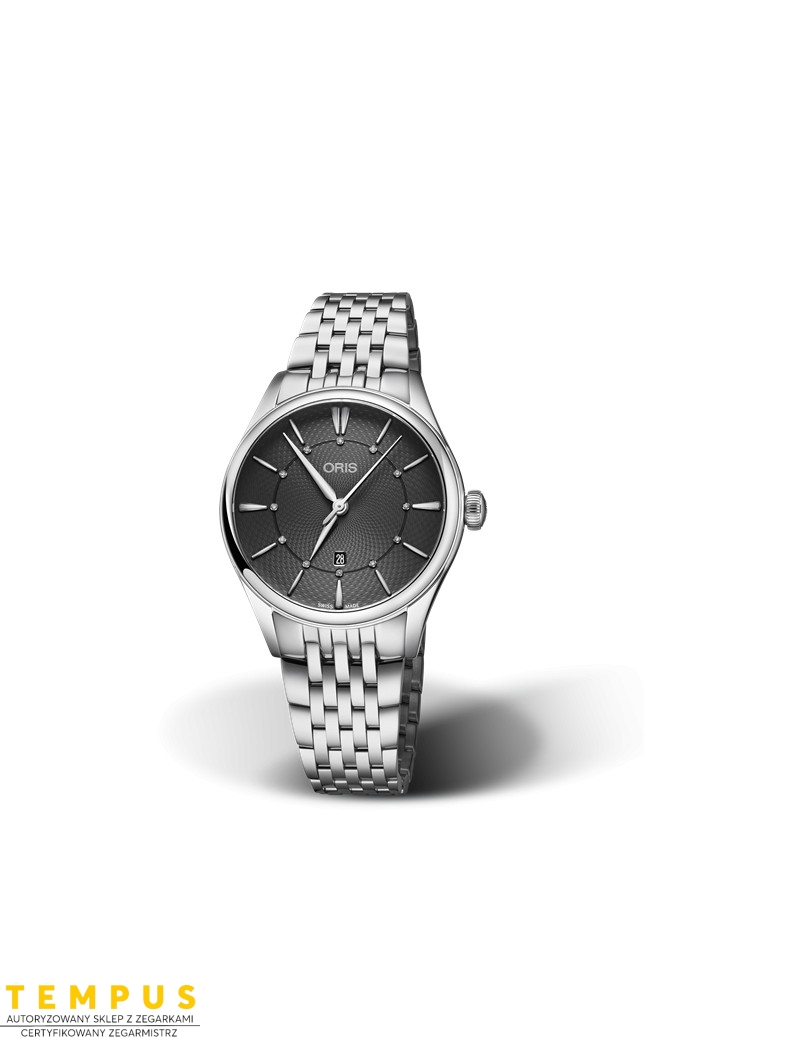 Zegarek damski Oris Artelier Date Diamonds 01 561 7724 4053-07 8 17 79 - Zegarki ORIS Zegarek damski Oris Artelier Date Diamonds 01 561 7724 4053-07 8 17 79 - Zegarki ORIS