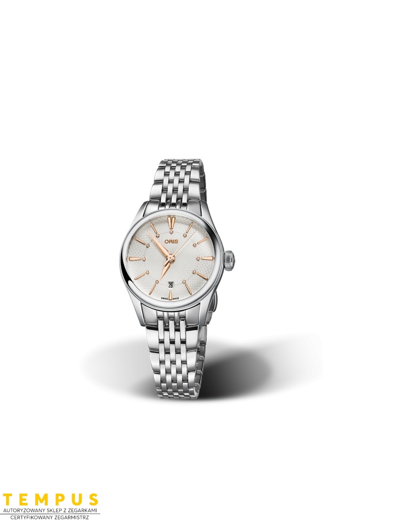 Zegarek damski Oris Artelier Date Diamonds 01 561 7722 4031-07 8 14 79 - Zegarki ORIS Zegarek damski Oris Artelier Date Diamonds 01 561 7722 4031-07 8 14 79 - Zegarki ORIS