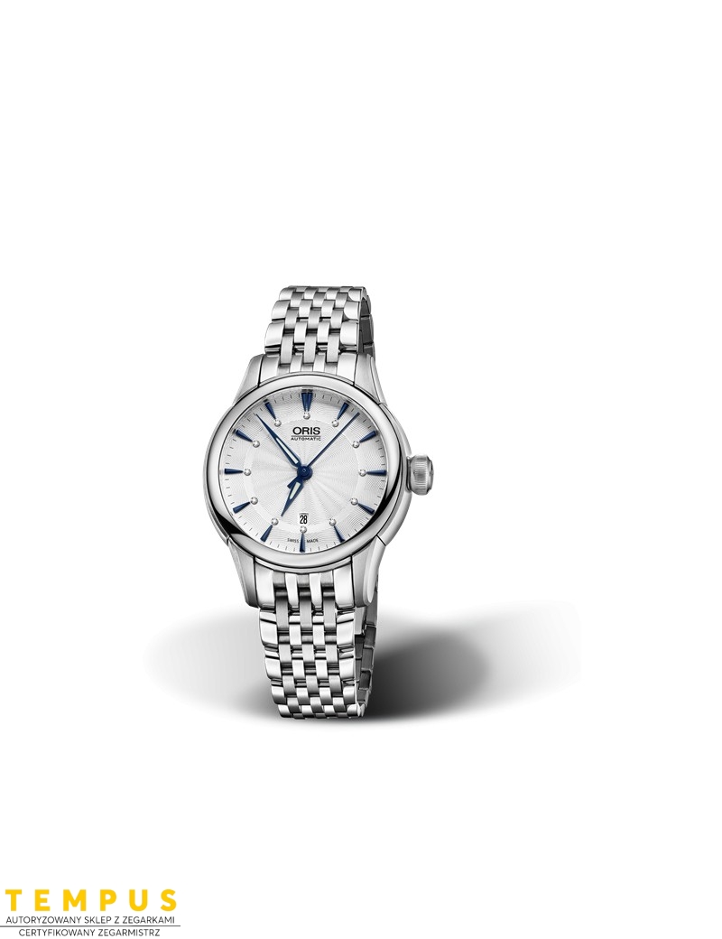 Zegarek damski Oris Artelier Date Diamonds 01 561 7687 4031-07 8 14 77 - Zegarki ORIS