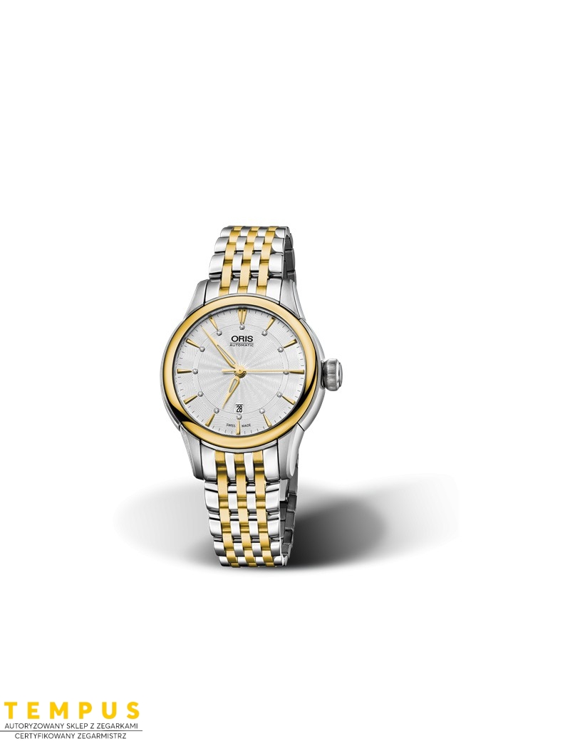 Zegarek damski Oris Artelier Date Diamonds 01 561 7687 4351-07 8 14 78 - Zegarki ORIS Zegarek damski Oris Artelier Date Diamonds 01 561 7687 4351-07 8 14 78 - Zegarki ORIS