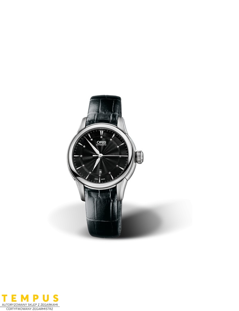 Zegarek damski Oris Artelier Date Diamonds 01 561 7687 4094-07 5 14 60Fc - Zegarki ORIS