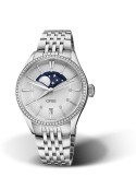 Zegarek damski Oris Artelier Grande Lune Date Diamonds 01 763 7723 4951-07 8 18 79 - Zegarki ORIS