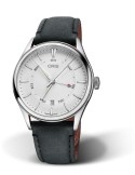 Zegarek elegancki męski Oris Artelier Pointer Day Date 01 755 7742 4051-07 5 21 34Fc - Zegarki ORIS
