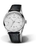 Zegarek elegancki męski Oris Artelier Pointer Day Date 01 755 7742 4051-07 5 21 64Fc - Zegarki ORIS