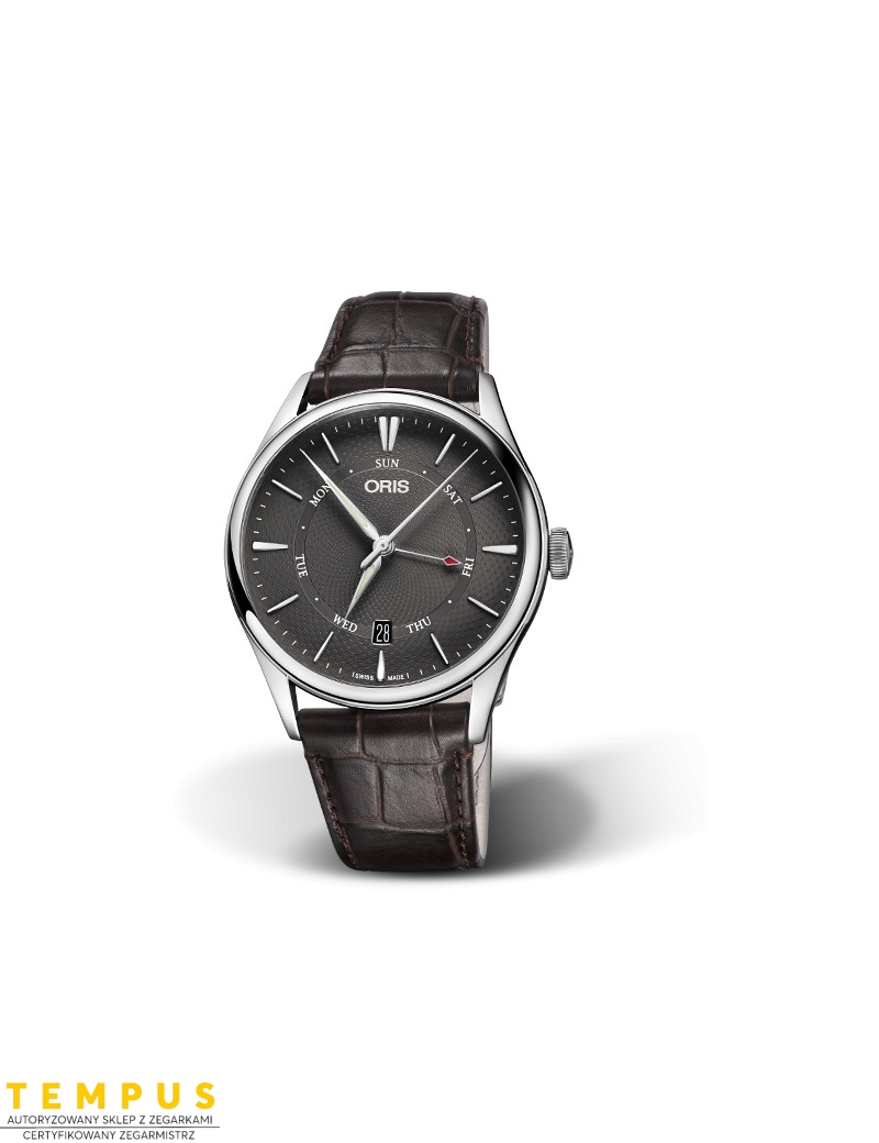 Zegarek elegancki męski Oris Artelier Pointer Day Date 01 755 7742 4053-07 5 21 65Fc - Zegarki ORIS Zegarek elegancki męski Oris Artelier Pointer Day Date 01 755 7742 4053-07 5 21 65Fc - Zegarki ORIS