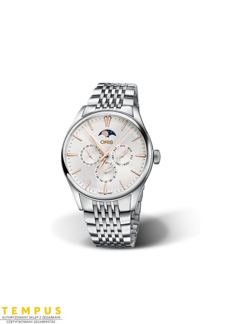 Zegarek męski Oris Artelier Complication 01 781 7729 4031-07 8 21 79 - Zegarki ORIS Zegarek męski Oris Artelier Complication 01 781 7729 4031-07 8 21 79 - Zegarki ORIS