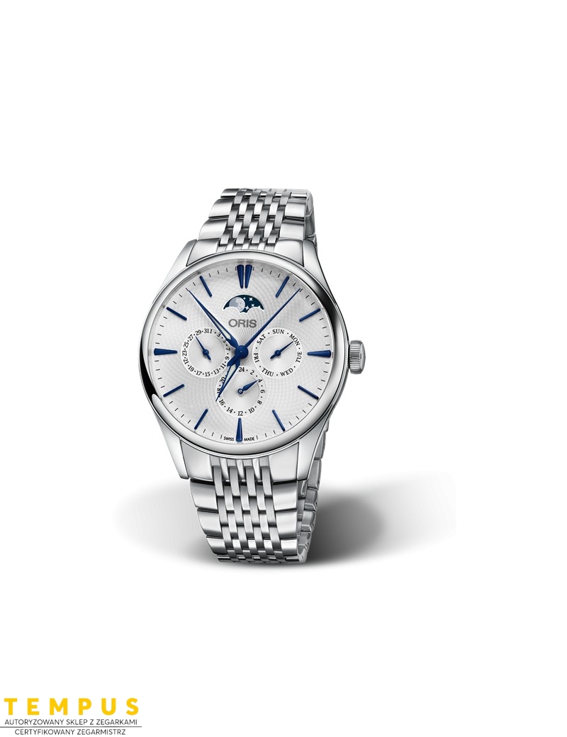 Zegarek męski Oris Artelier Complication 01 781 7729 4051-07 8 21 79 - Zegarki ORIS