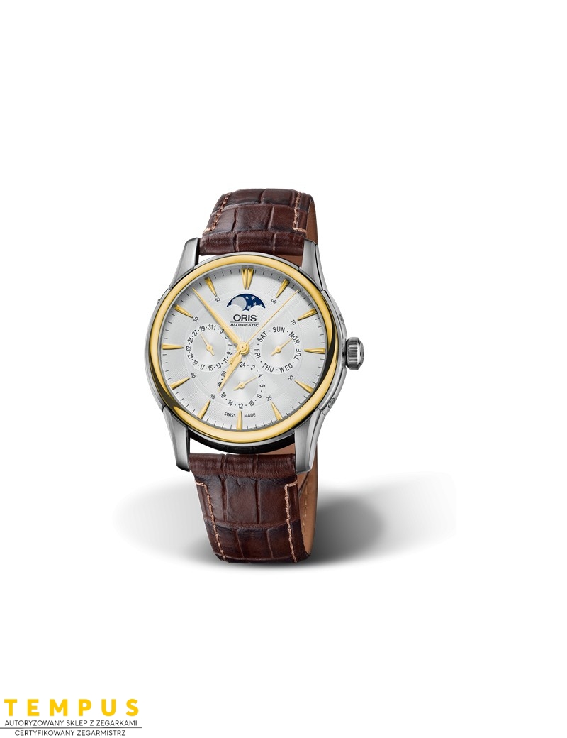 Zegarek męski Oris Artelier Complication 01 781 7703 4351-07 5 21 70Fc - Zegarki ORIS Zegarek męski Oris Artelier Complication 01 781 7703 4351-07 5 21 70Fc - Zegarki ORIS