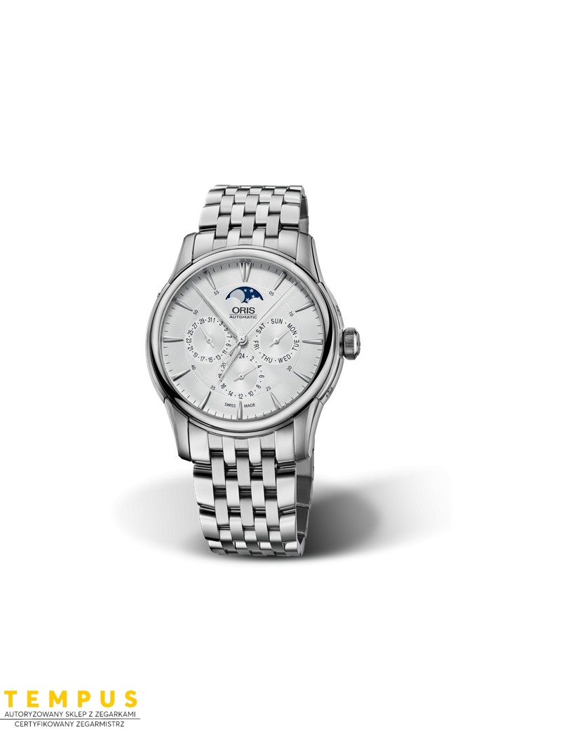 Zegarek męski Oris Artelier Complication 01 781 7703 4051-07 8 21 77 - Zegarki ORIS