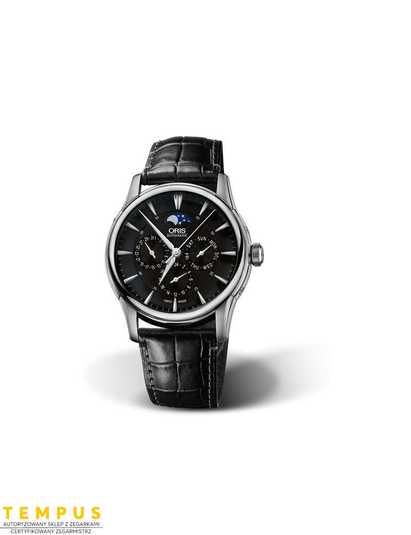 Zegarek męski Oris Artelier Complication 01 781 7703 4054-07 5 21 71Fc - Zegarki ORIS Zegarek męski Oris Artelier Complication 01 781 7703 4054-07 5 21 71Fc - Zegarki ORIS