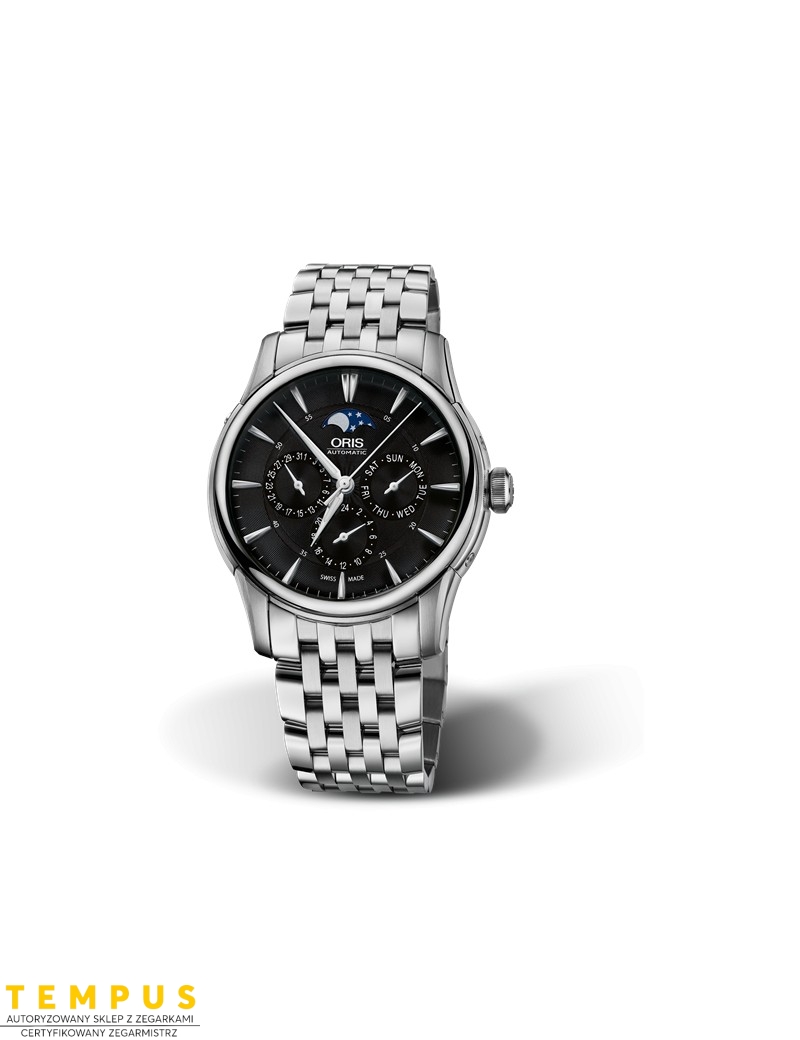 Zegarek męski Oris Artelier Complication 01 781 7703 4054-07 8 21 77 - Zegarki ORIS