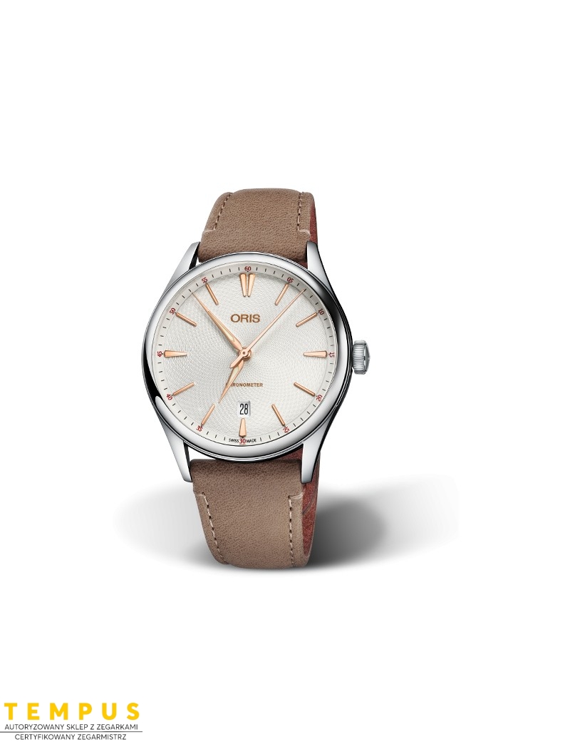 Zegarek męski Oris Artelier Chronometer Date 01 737 7721 4031-07 5 21 32Fc - Zegarki ORIS Zegarek męski Oris Artelier Chronometer Date 01 737 7721 4031-07 5 21 32Fc - Zegarki ORIS