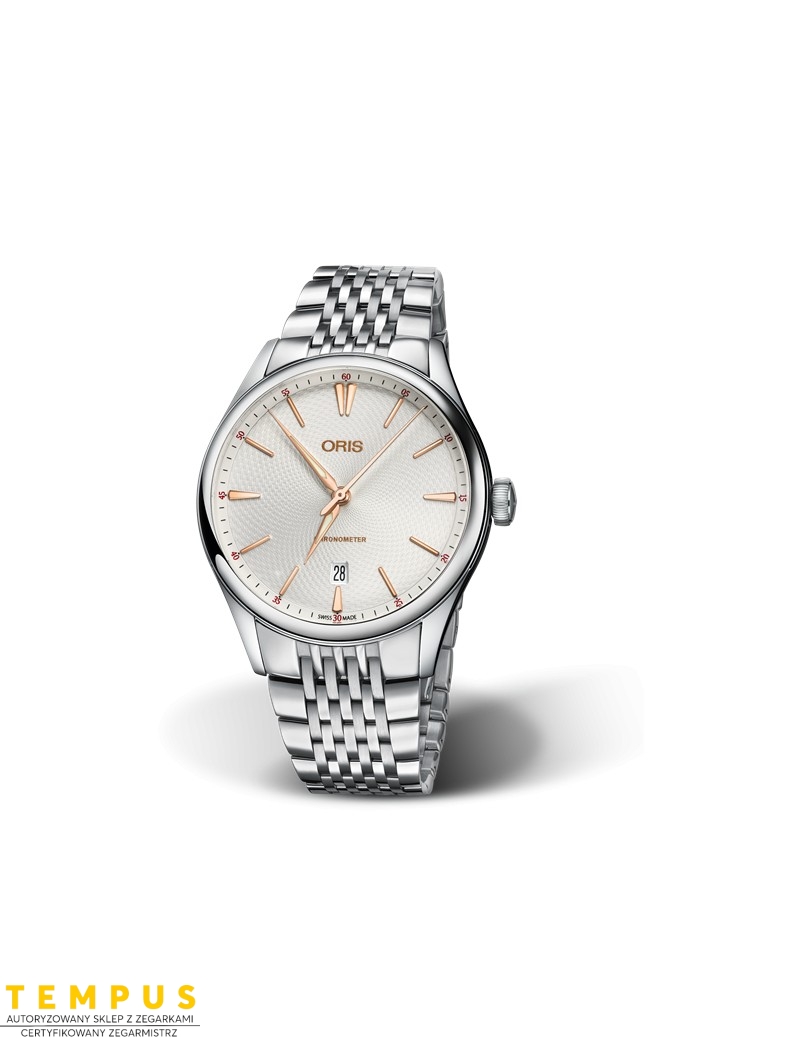 Zegarek męski Oris Artelier Chronometer Date 01 737 7721 4031-07 8 21 79 - Zegarki ORIS Zegarek męski Oris Artelier Chronometer Date 01 737 7721 4031-07 8 21 79 - Zegarki ORIS