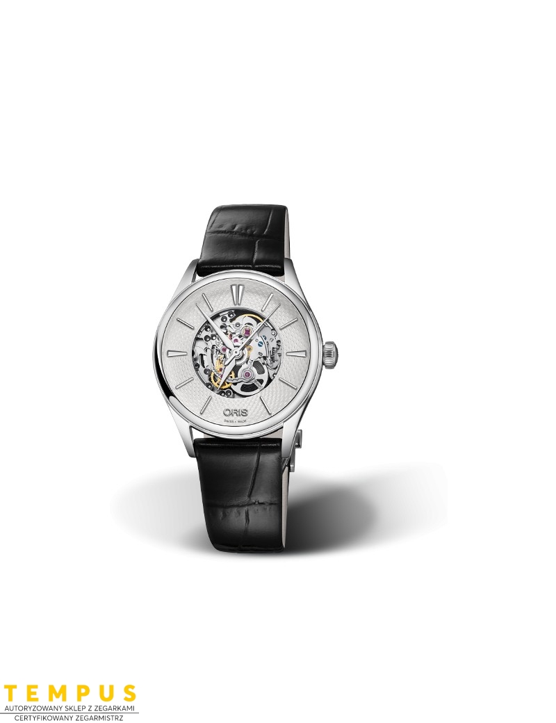 Zegarek damski Oris Artelier Skeleton 01 560 7724 4051-07 5 17 64Fc - Zegarki ORIS Zegarek damski Oris Artelier Skeleton 01 560 7724 4051-07 5 17 64Fc - Zegarki ORIS