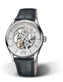 Zegarek męski Oris Artelier Skeleton 01 734 7721 4051-07 5 21 61Fc - Zegarki ORIS