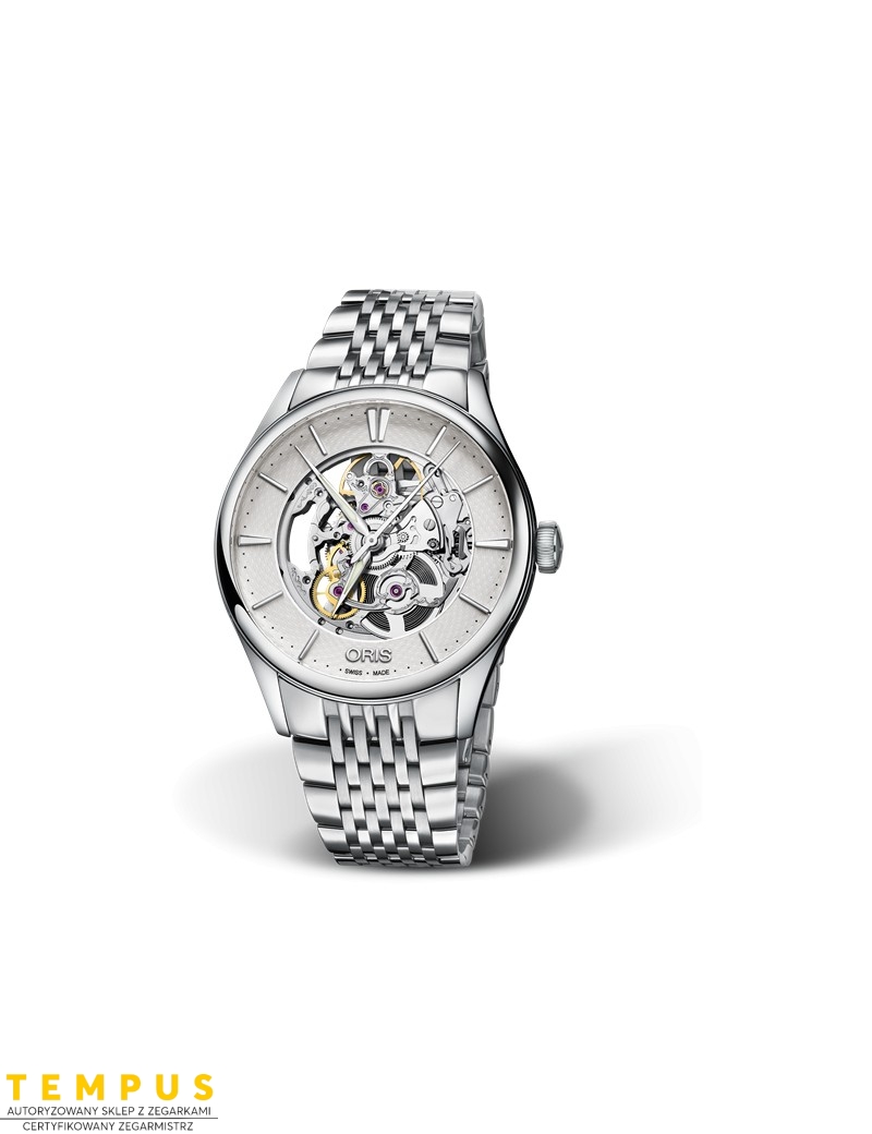 Zegarek męski Oris Artelier Skeleton 01 734 7721 4051-07 8 21 79 - Zegarki ORIS Zegarek męski Oris Artelier Skeleton 01 734 7721 4051-07 8 21 79 - Zegarki ORIS