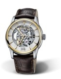 Zegarek męski Oris Artelier Skeleton 01 734 7670 4351-07 5 21 70Fc - Zegarki ORIS