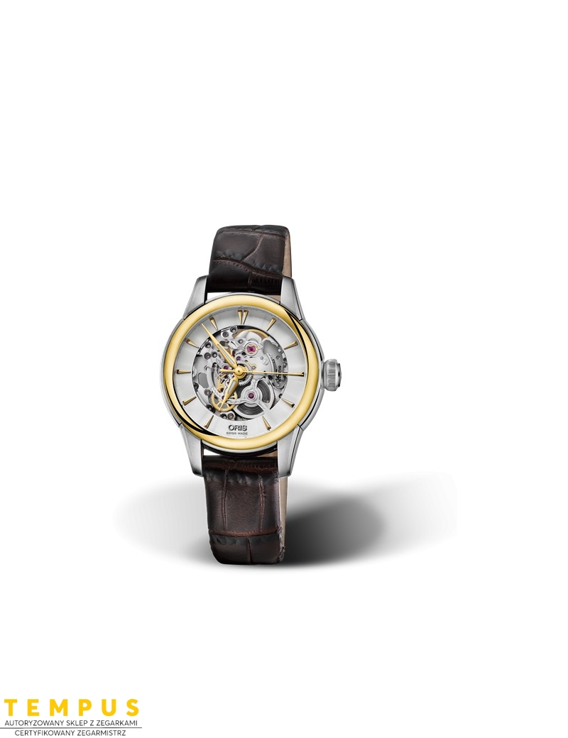 Zegarek damski Oris Artelier Skeleton 01 560 7687 4351-07 5 14 70Fc - Zegarki ORIS