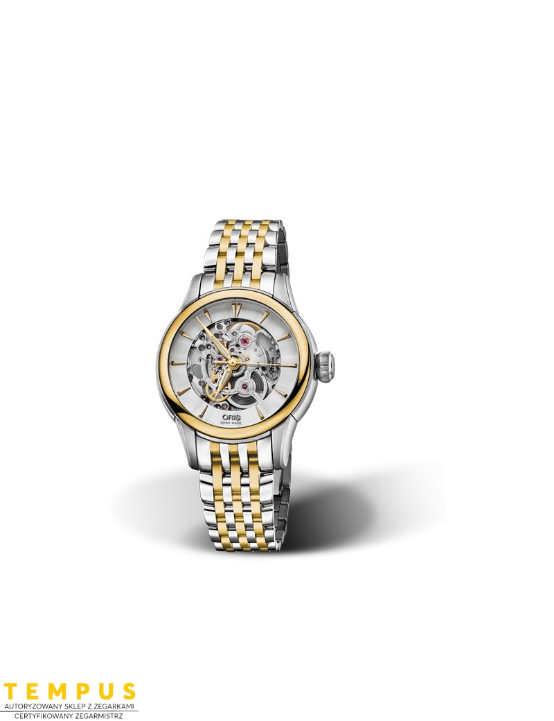 Zegarek damski Oris Artelier Skeleton 01 560 7687 4351-07 8 14 78 - Zegarki ORIS Zegarek damski Oris Artelier Skeleton 01 560 7687 4351-07 8 14 78 - Zegarki ORIS