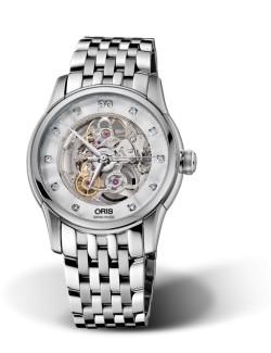 Oris Artelier Skeleton Diamonds 01 734 7670 4019-07 8 21 77