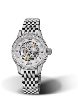 Oris Artelier Skeleton Diamonds 01 560 7687 4919-07 8 14 77