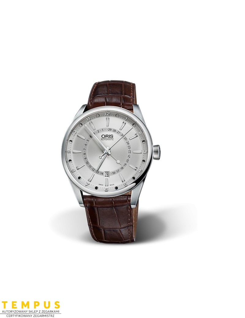 Zegarek męski Oris Artix Pointer Moon Date 01 761 7691 4051-07 5 21 80Fc - Zegarki ORIS Zegarek męski Oris Artix Pointer Moon Date 01 761 7691 4051-07 5 21 80Fc - Zegarki ORIS
