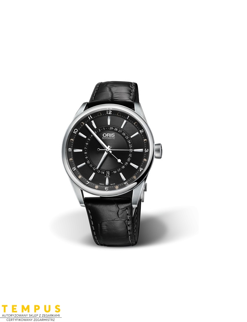 Zegarek męski Oris Artix Pointer Moon Date 01 761 7691 4054-07 5 21 81Fc - Zegarki ORIS Zegarek męski Oris Artix Pointer Moon Date 01 761 7691 4054-07 5 21 81Fc - Zegarki ORIS