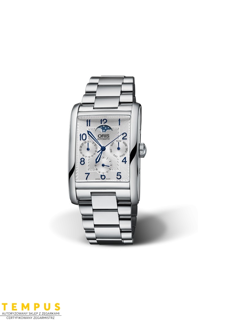 Zegarek męski Oris Rectangular Complication 01 582 7694 4031-07 8 24 20 - Zegarki ORIS Zegarek męski Oris Rectangular Complication 01 582 7694 4031-07 8 24 20 - Zegarki ORIS