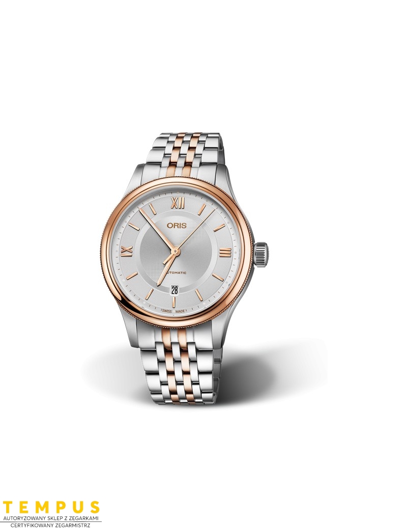 Zegarek klasyczny męski Oris Classic Date 01 733 7719 4371-07 8 20 12 - Zegarki ORIS Zegarek klasyczny męski Oris Classic Date 01 733 7719 4371-07 8 20 12 - Zegarki ORIS