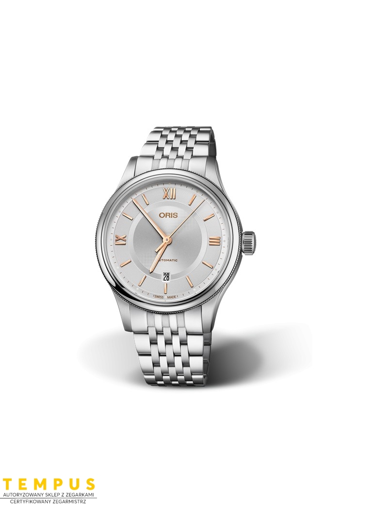 Zegarek klasyczny męski Oris Classic Date 01 733 7719 4071-07 8 20 10 - Zegarki ORIS Zegarek klasyczny męski Oris Classic Date 01 733 7719 4071-07 8 20 10 - Zegarki ORIS