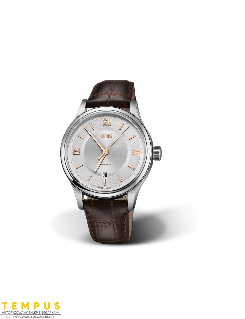 Zegarek klasyczny męski Oris Classic Date 01 733 7719 4071-07 5 20 32 - Zegarki ORIS