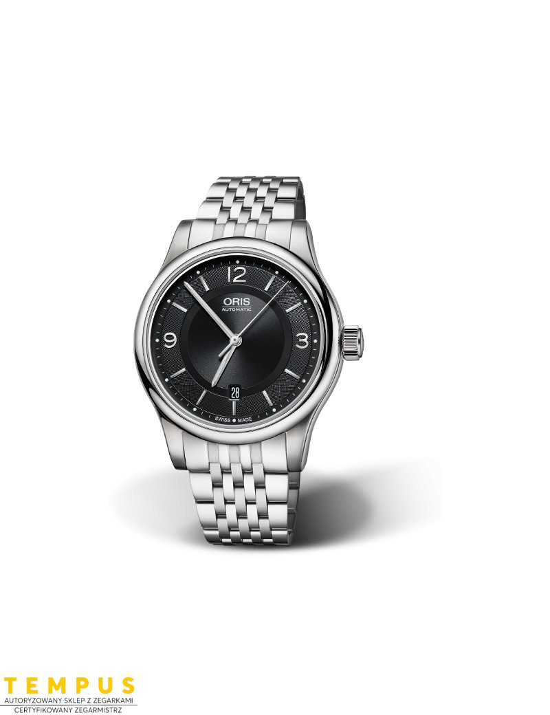 Zegarek klasyczny męski Oris Classic Date 01 733 7594 4034-07 8 20 10 - Zegarki ORIS
