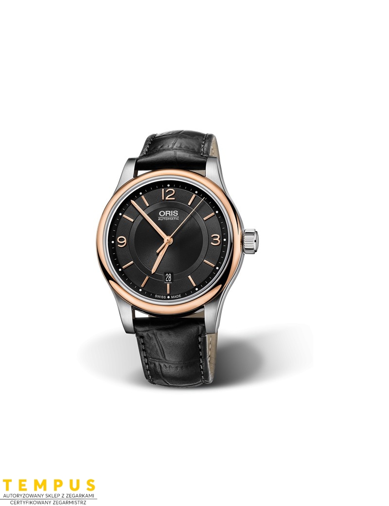 Zegarek klasyczny męski Oris Classic Date 01 733 7594 4334-07 5 20 11 - Zegarki ORIS Zegarek klasyczny męski Oris Classic Date 01 733 7594 4334-07 5 20 11 - Zegarki ORIS
