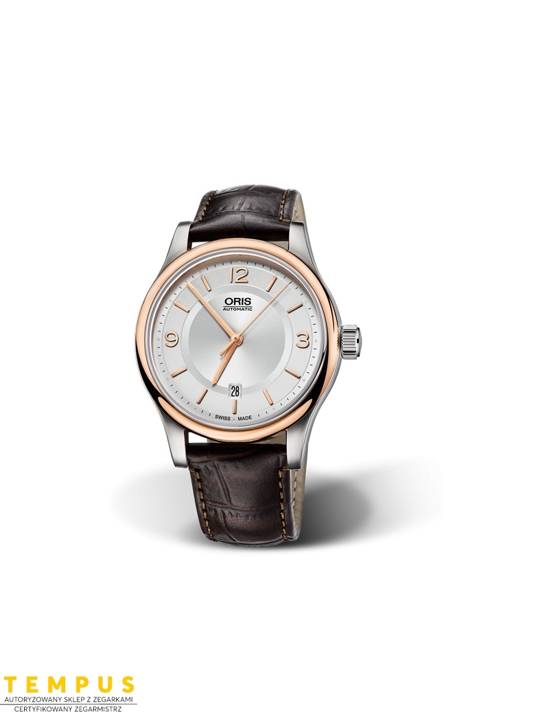 Zegarek klasyczny męski Oris Classic Date 01 733 7594 4331-07 5 20 12 - Zegarki ORIS Zegarek klasyczny męski Oris Classic Date 01 733 7594 4331-07 5 20 12 - Zegarki ORIS