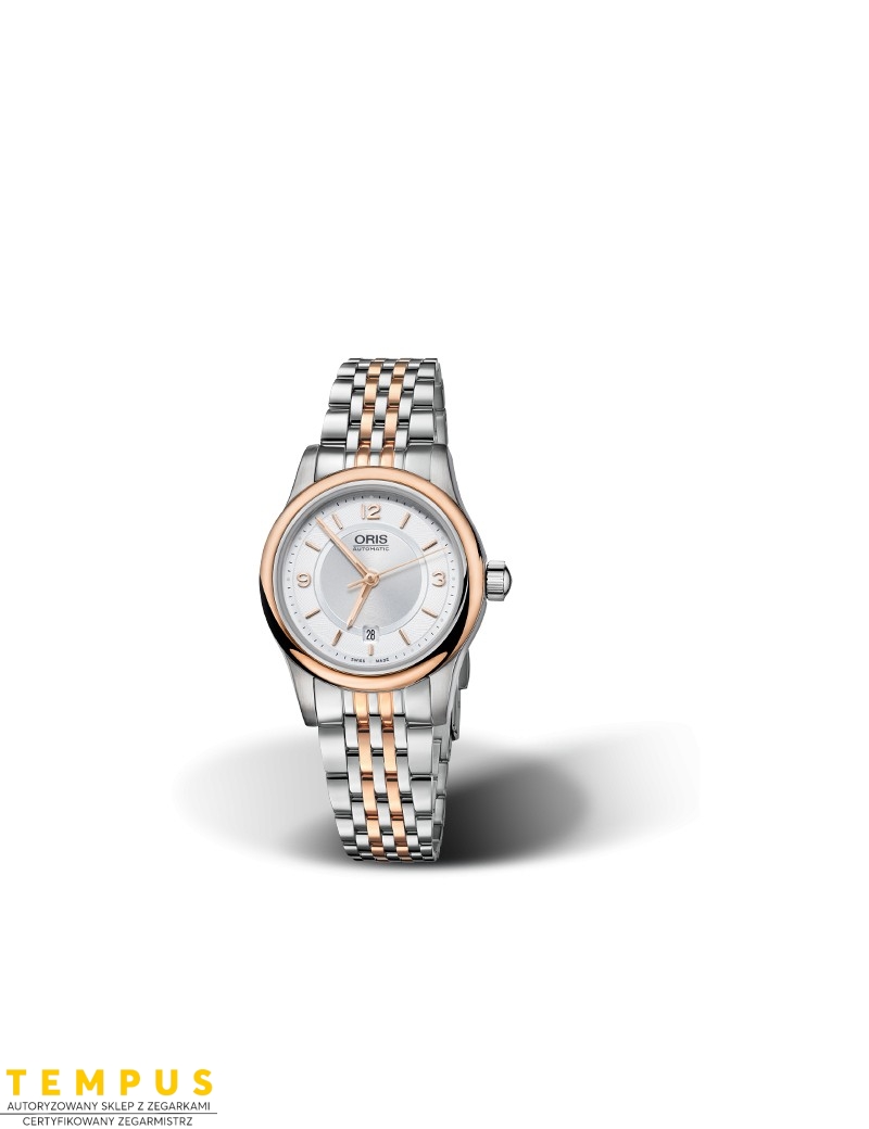 Zegarek damski Oris Classic Date 01 561 7650 4331-07 8 14 12 - Zegarki ORIS Zegarek damski Oris Classic Date 01 561 7650 4331-07 8 14 12 - Zegarki ORIS