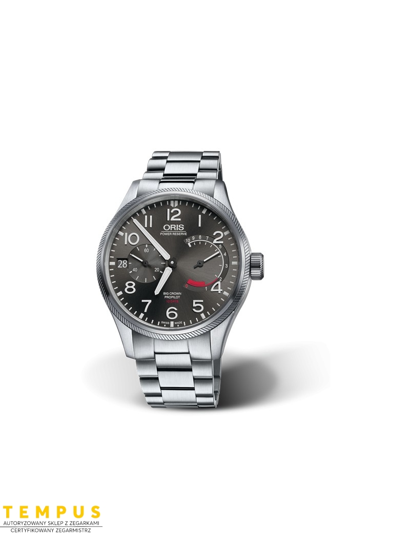 Zegarek lotniczy męski Oris Big Crown Propilot Calibre 111 01 111 7711 4163-Set 8 22 19 - Zegarki ORIS Zegarek lotniczy męski Oris Big Crown Propilot Calibre 111 01 111 7711 4163-Set 8 22 19 - Zegarki ORIS