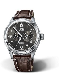 Zegarek lotniczy męski Oris Big Crown Propilot Worldtimer 01 690 7735 4063-07 1 22 72Fc - Zegarki ORIS