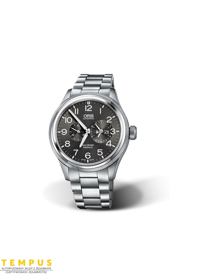 Zegarek lotniczy męski Oris Big Crown Propilot Worldtimer 01 690 7735 4063-07 8 22 19-1 - Zegarki ORIS Zegarek lotniczy męski Oris Big Crown Propilot Worldtimer 01 690 7735 4063-07 8 22 19-1 - Zegarki ORIS